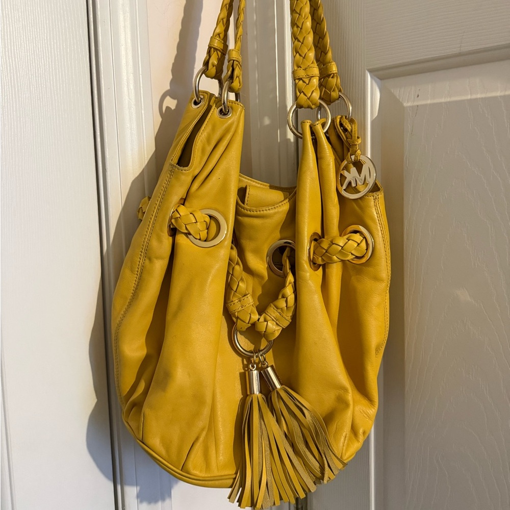 Yellow Designer Women's Bag Michael Kors